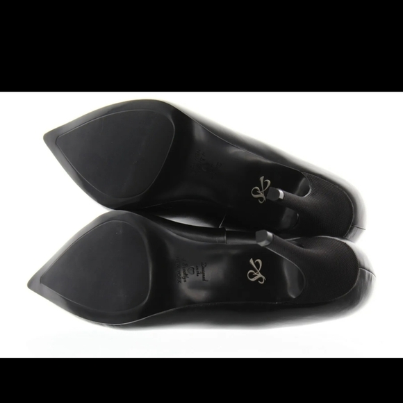 Antonia Saint Victoria High Heel 3.5" Standard B Fit Black Leather  7 NWT - Picture 11 of 11